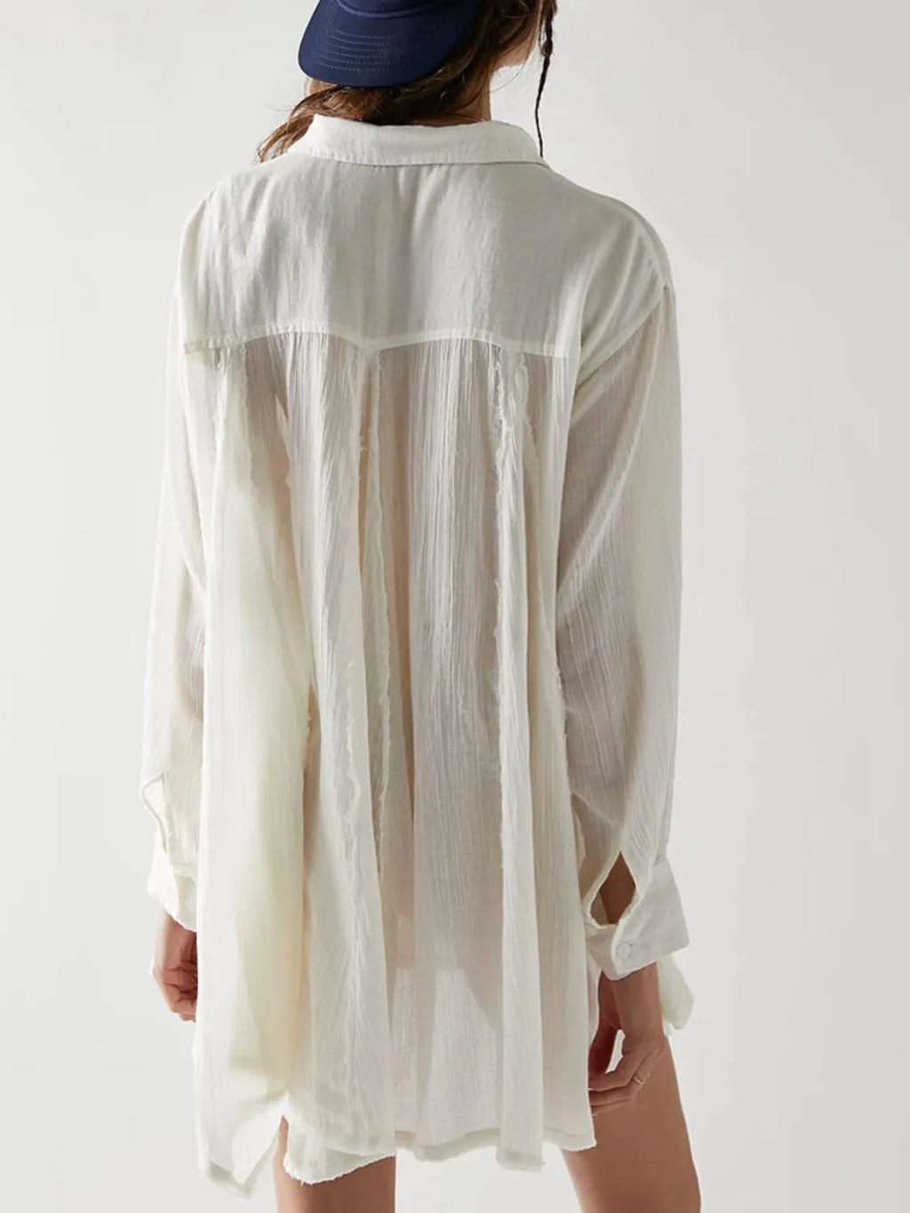 Textured Button-Down Shirt Dress - Trendsi | Lola Mariee