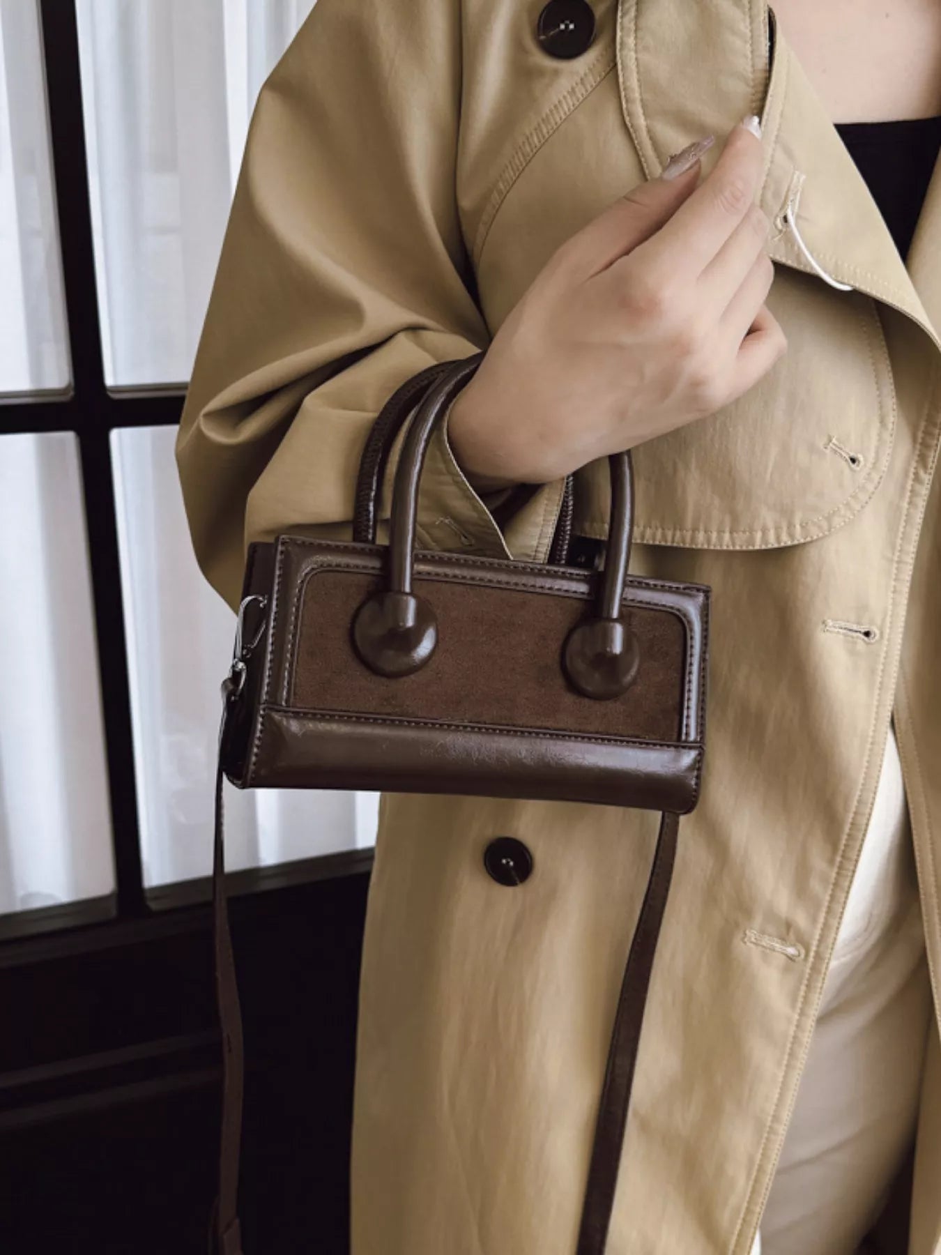 Top Handle Crossbody Bag – view 3 | Lola Mariee