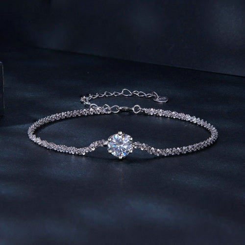 925 Sterling Silver Zircon Bracelet | Lola Mariee
