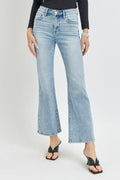 RISEN Full Size High Rise Ankle Flare Jeans - LOLA MARIEE | Lola Mariee