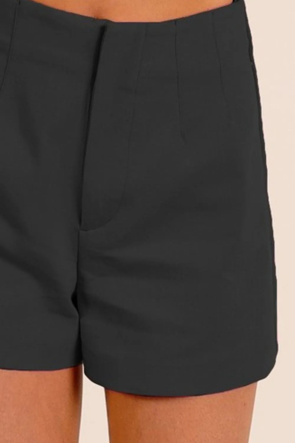 BiBi Bandless Tailored Shorts - Trendsi | Lola Mariee