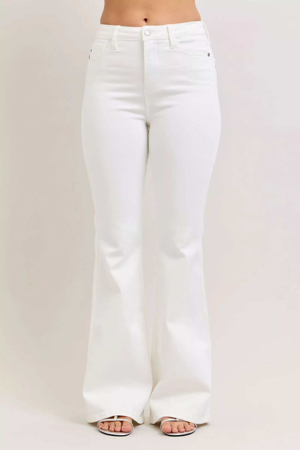 Judy Blue High-Waisted Tummy Control Flare Jeans - women's bottoms at Lola Mariee boutique