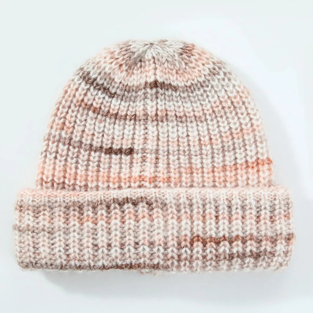 Thermal Contrast Knit Hat – view 8 | Lola Mariee