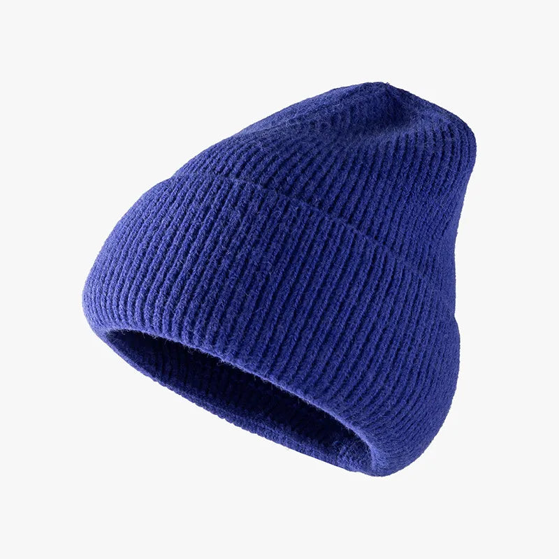 Thermal Solid Knit Hat – view 10 | Lola Mariee