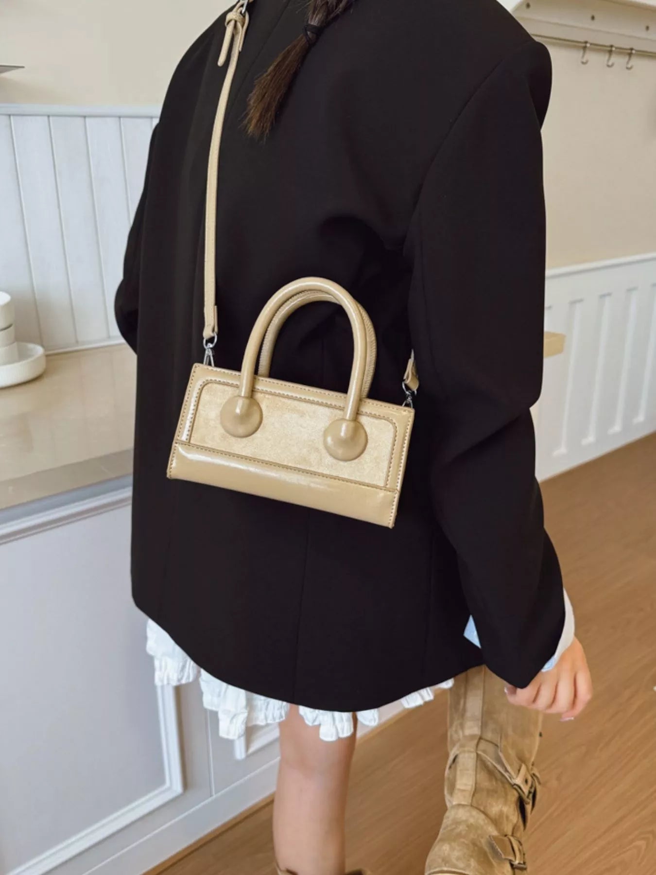 Top Handle Crossbody Bag – view 9 | Lola Mariee