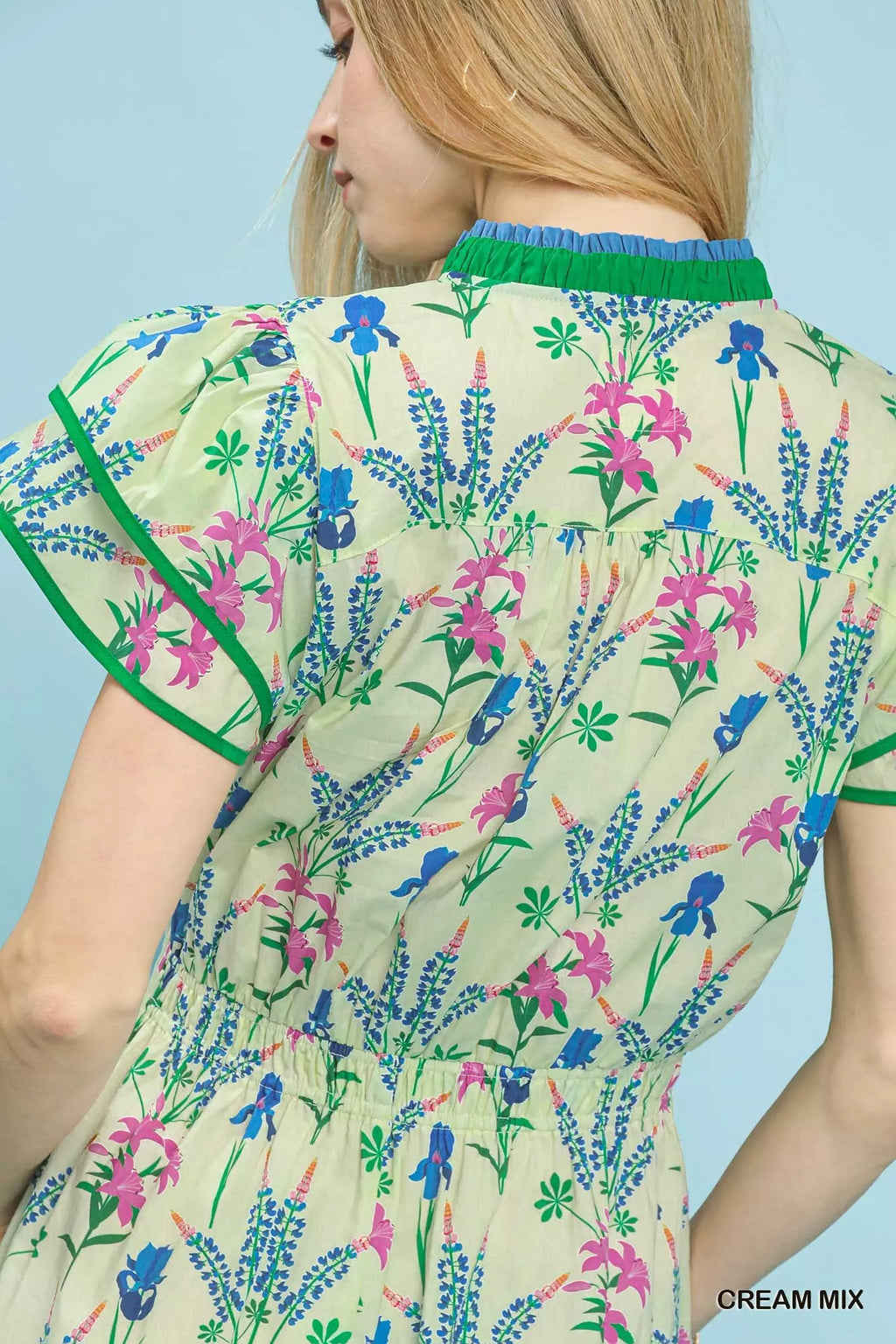 Umgee Mix Floral Midi Dress - Trendsi | Lola Mariee