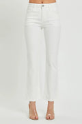 RISEN Full Size Mid Rise Jeans with Pockets - women's bottoms at Lola Mariee boutique