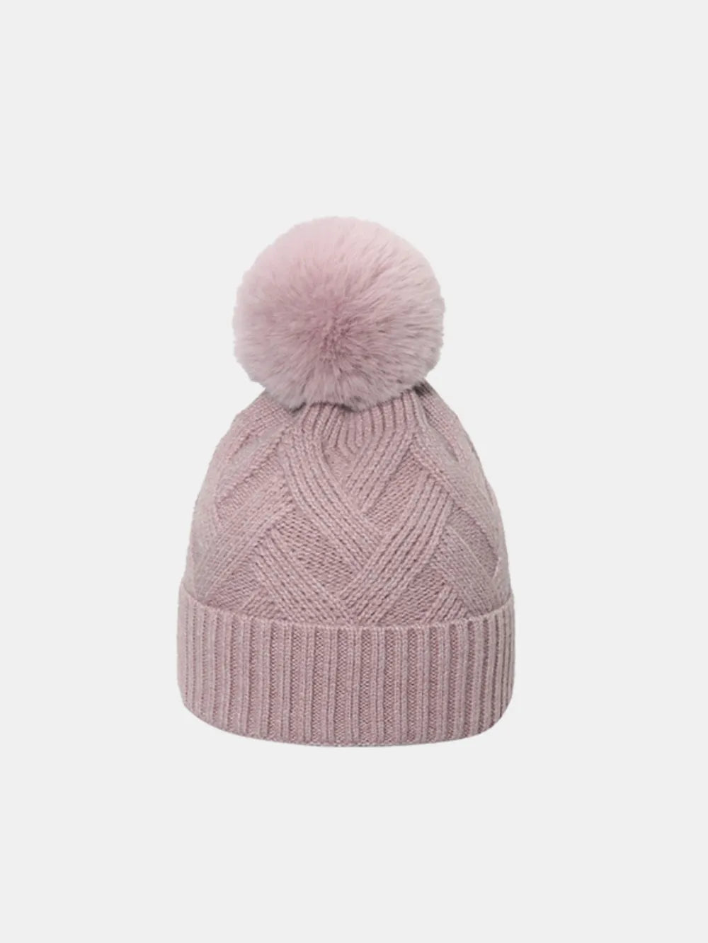 Roll Rim Hat with Pompom – view 5 | Lola Mariee