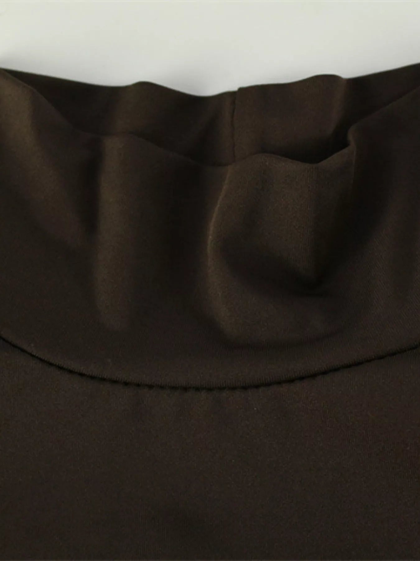 Turtleneck Long Sleeve Tie Waist Maxi Dress - Trendsi | Lola Mariee