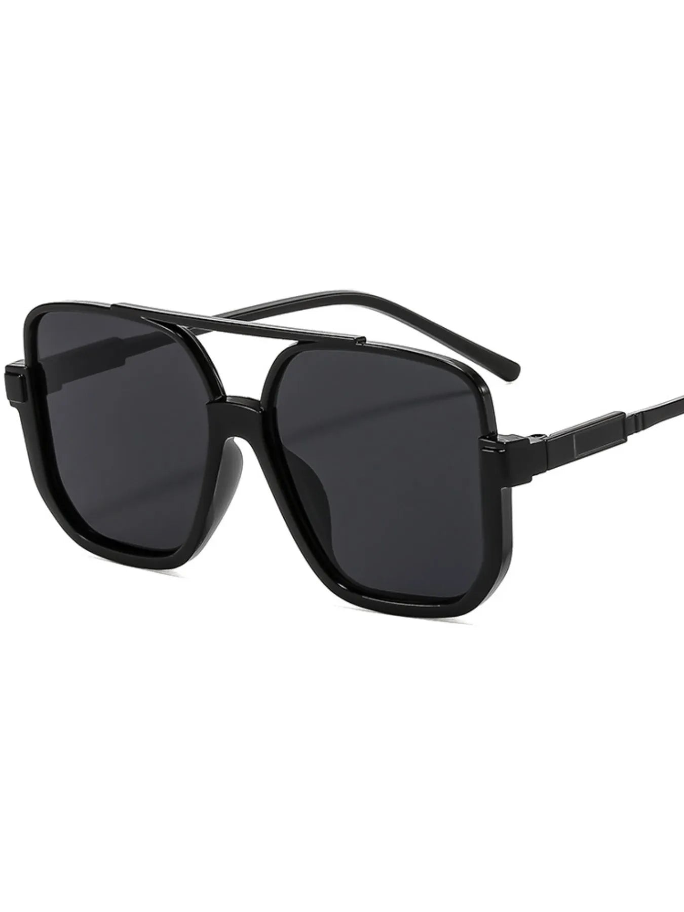 Oversized Square Frame Fashion Sunglasses – view 4 | Lola Mariee