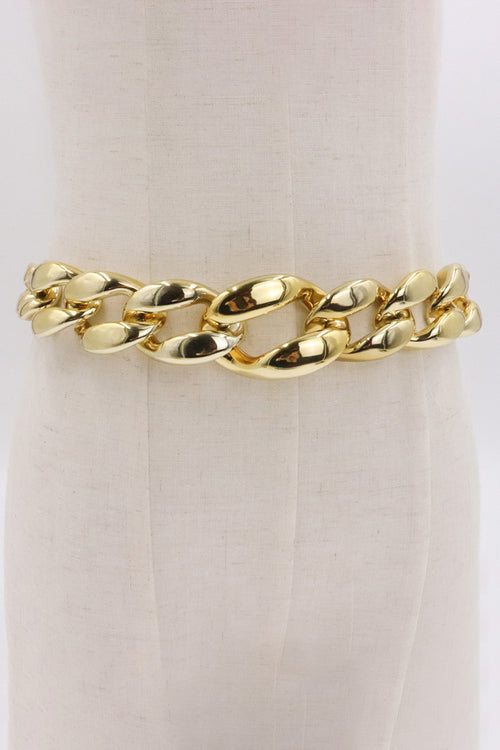 Acrylic Chain Belt – view 2 | Lola Mariee