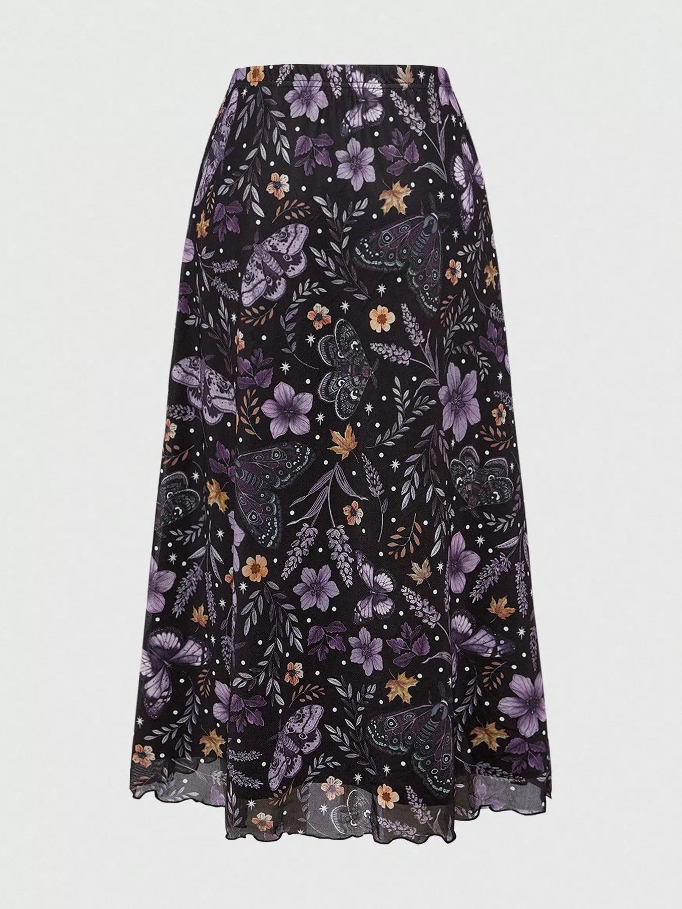 Floral Print Flowy Midi Skirt - Trendsi | Lola Mariee