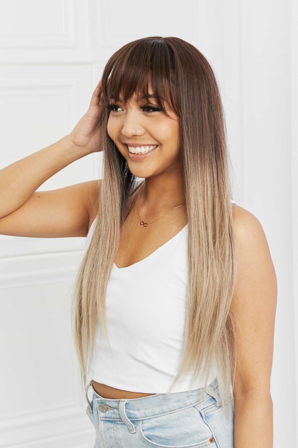 Long Straight Synthetic Wigs 26'' - Trendsi | Lola Mariee