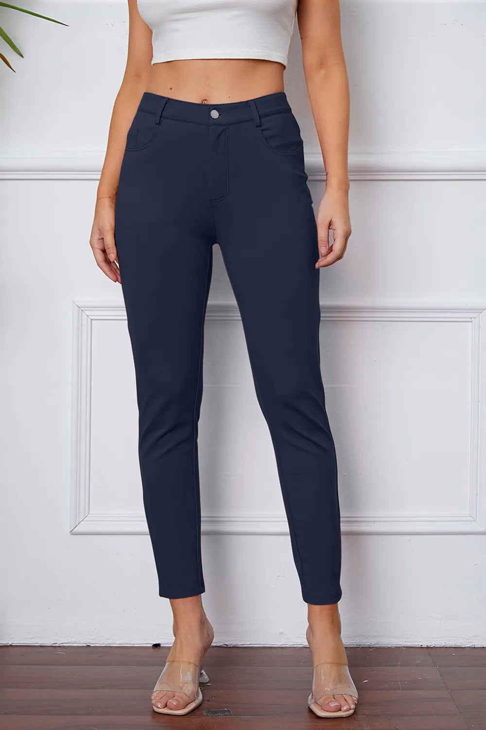 StretchyStitch Pants by Basic Bae – view 8 | Lola Mariee