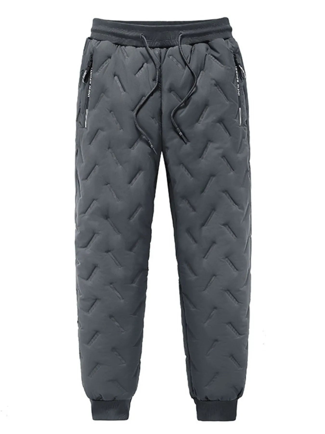 Men's Plus Size Quilted Thermal Joggers | Lola Mariee