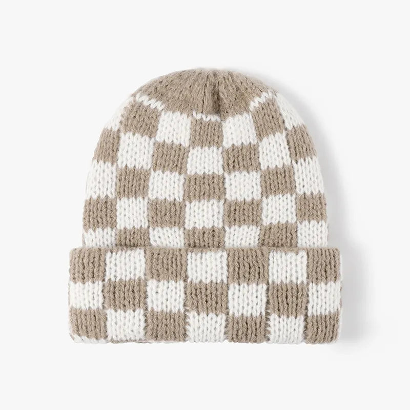 Thermal Checkered Hat – view 9 | Lola Mariee
