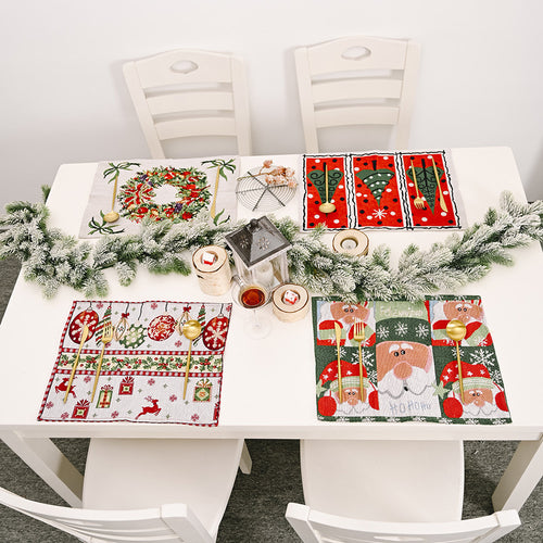Assorted 2-Piece Christmas Placemats | Lola Mariee