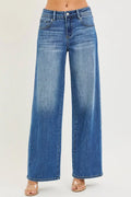 RISEN Slouchy Baggy Jeans with Pockets - women's bottoms at Lola Mariee boutique