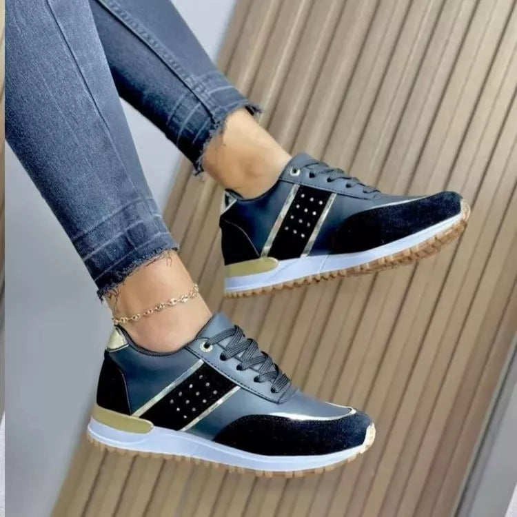 Round Toe Lace Up Athletic | Lola Mariee