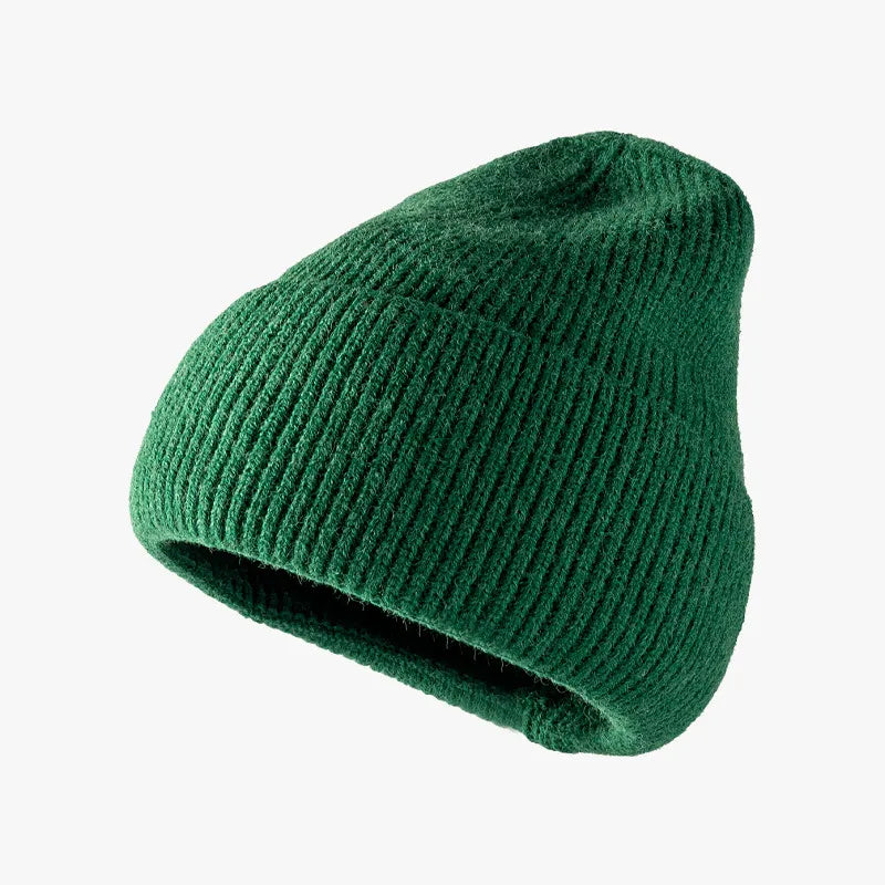 Thermal Solid Knit Hat – view 7 | Lola Mariee