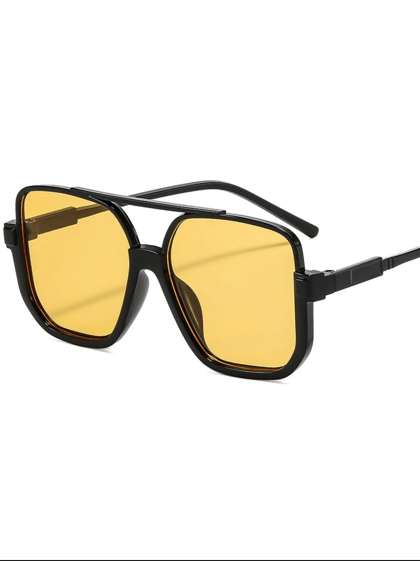 Oversized Square Frame Fashion Sunglasses – view 3 | Lola Mariee