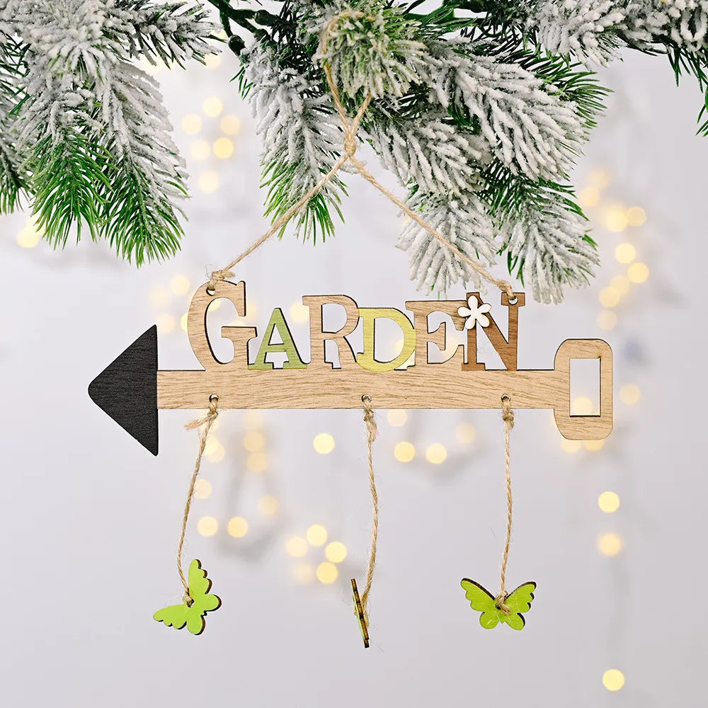 Easter Wooden Hanging Widget – view 4 | Lola Mariee
