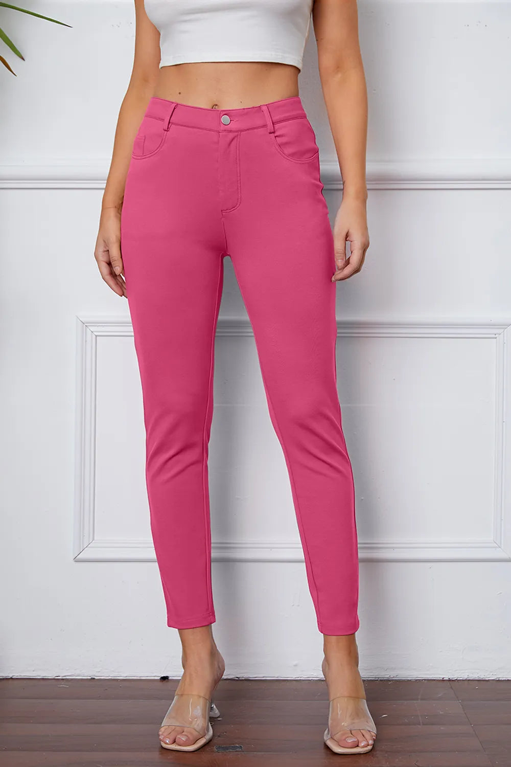 StretchyStitch Pants by Basic Bae – view 4 | Lola Mariee