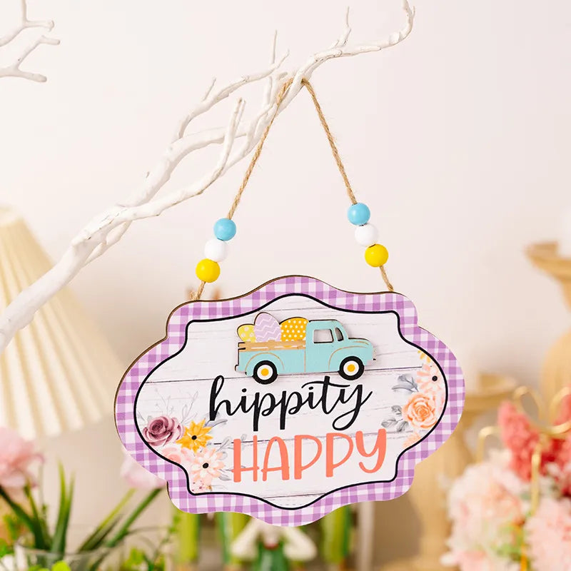 Easter Wooden Bead Hanging Widget – view 5 | Lola Mariee