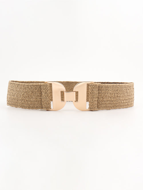 Alloy Buckle Elastic Belt | Lola Mariee