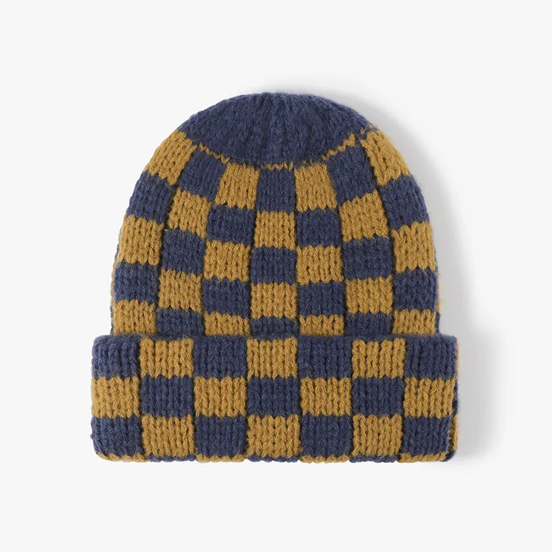 Thermal Checkered Hat – view 8 | Lola Mariee