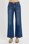 RISEN Full Size Tummy Control Bootcut Jeans Plus Size - women's shoes at Lola Mariee boutique