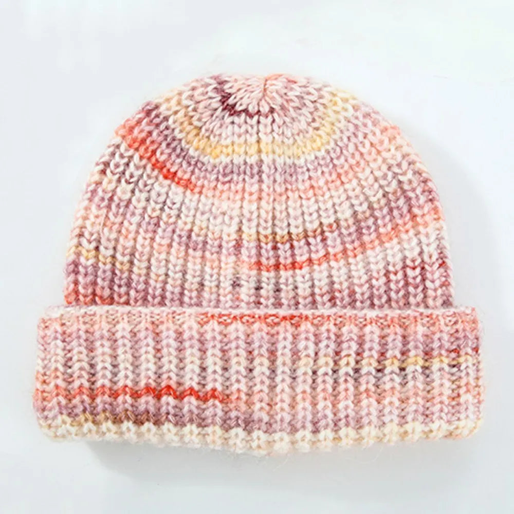 Thermal Contrast Knit Hat – view 6 | Lola Mariee