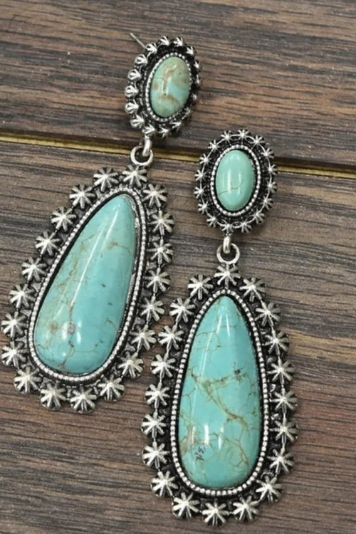 Artificial Turquoise Earrings | Lola Mariee