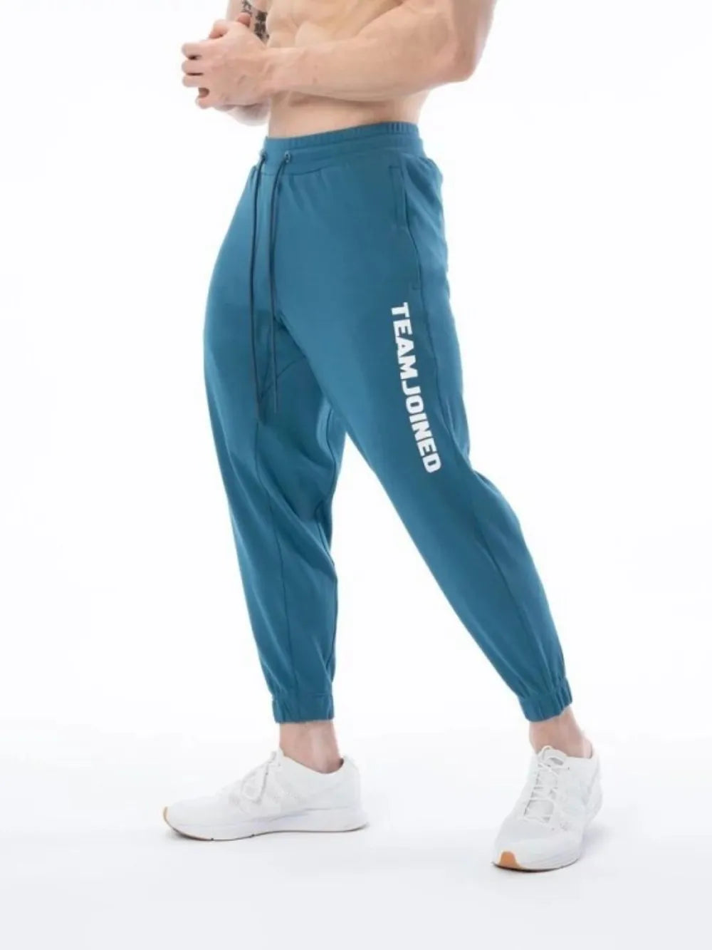 Men's Plus Size Drawstring Active Joggers – view 5 | Lola Mariee