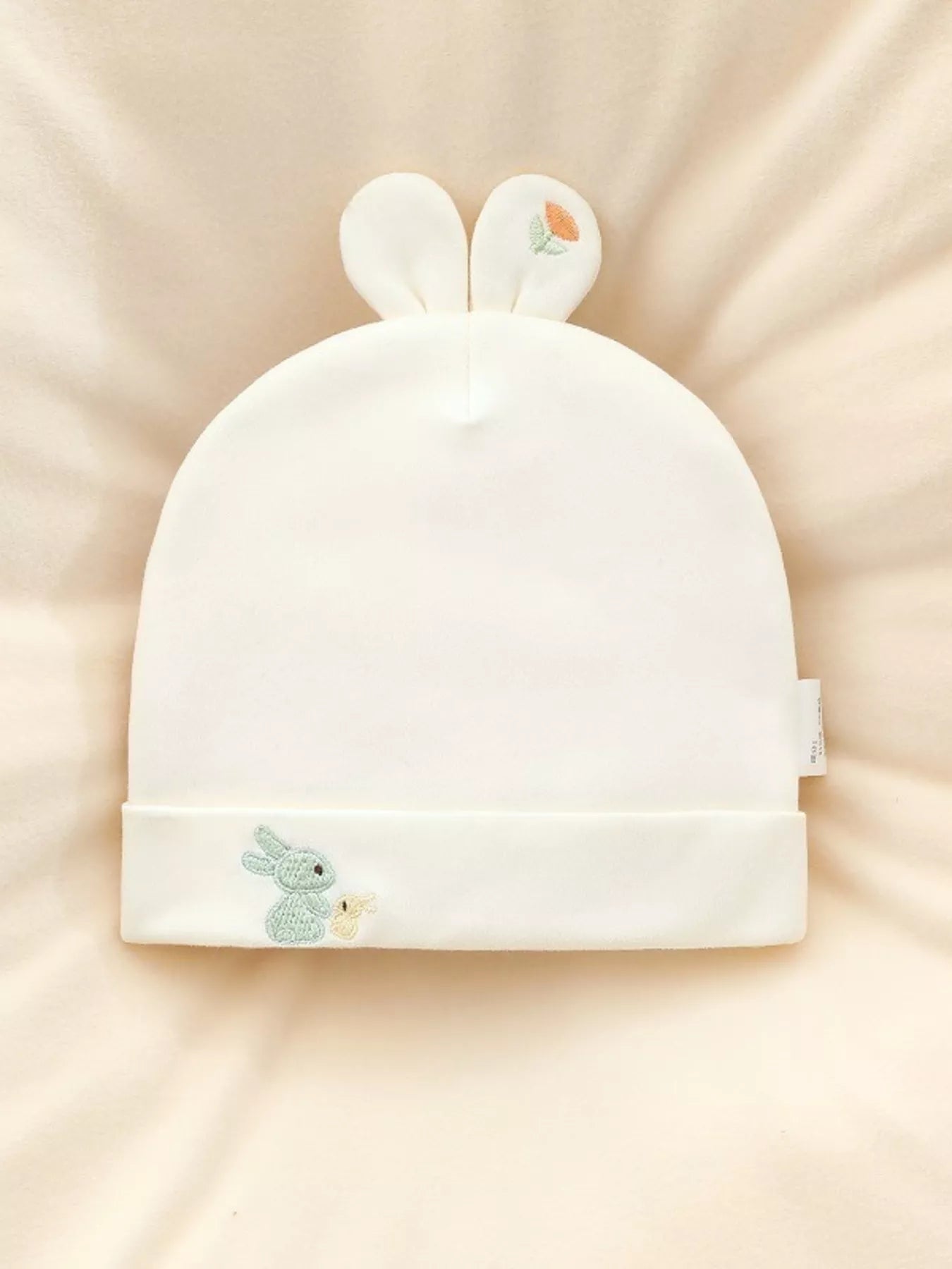 Children's Bunny Ears Embroidered Hat – view 4 | Lola Mariee