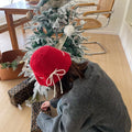 Drawstring Knitted Hat - women's jewelry at Lola Mariee boutique
