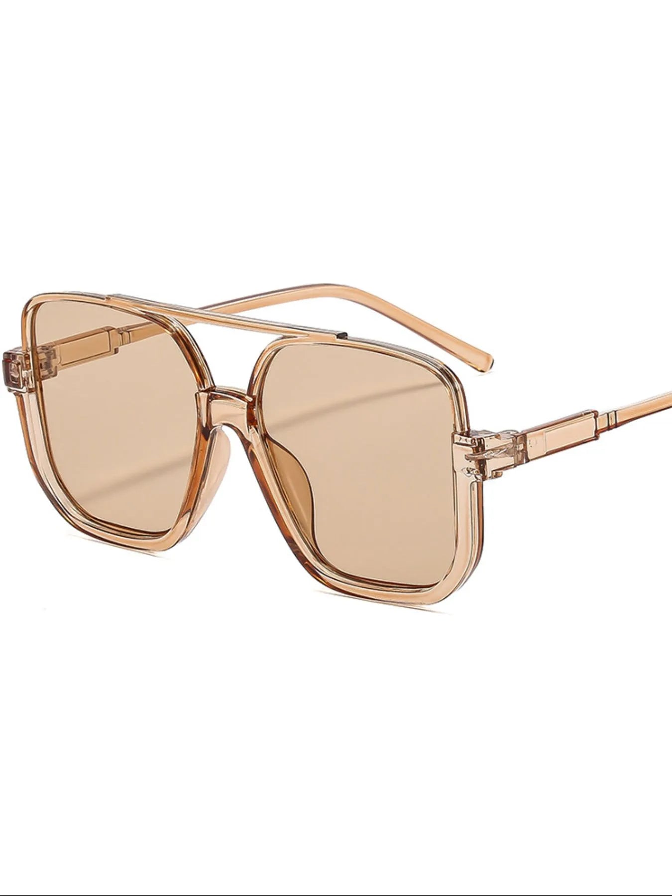Oversized Square Frame Fashion Sunglasses – view 6 | Lola Mariee