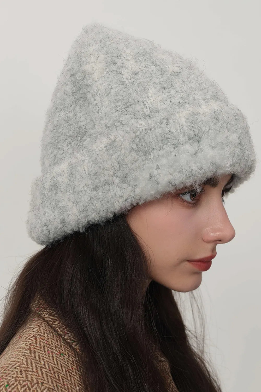 Solid Color Thermal Knit Hat – view 10 | Lola Mariee