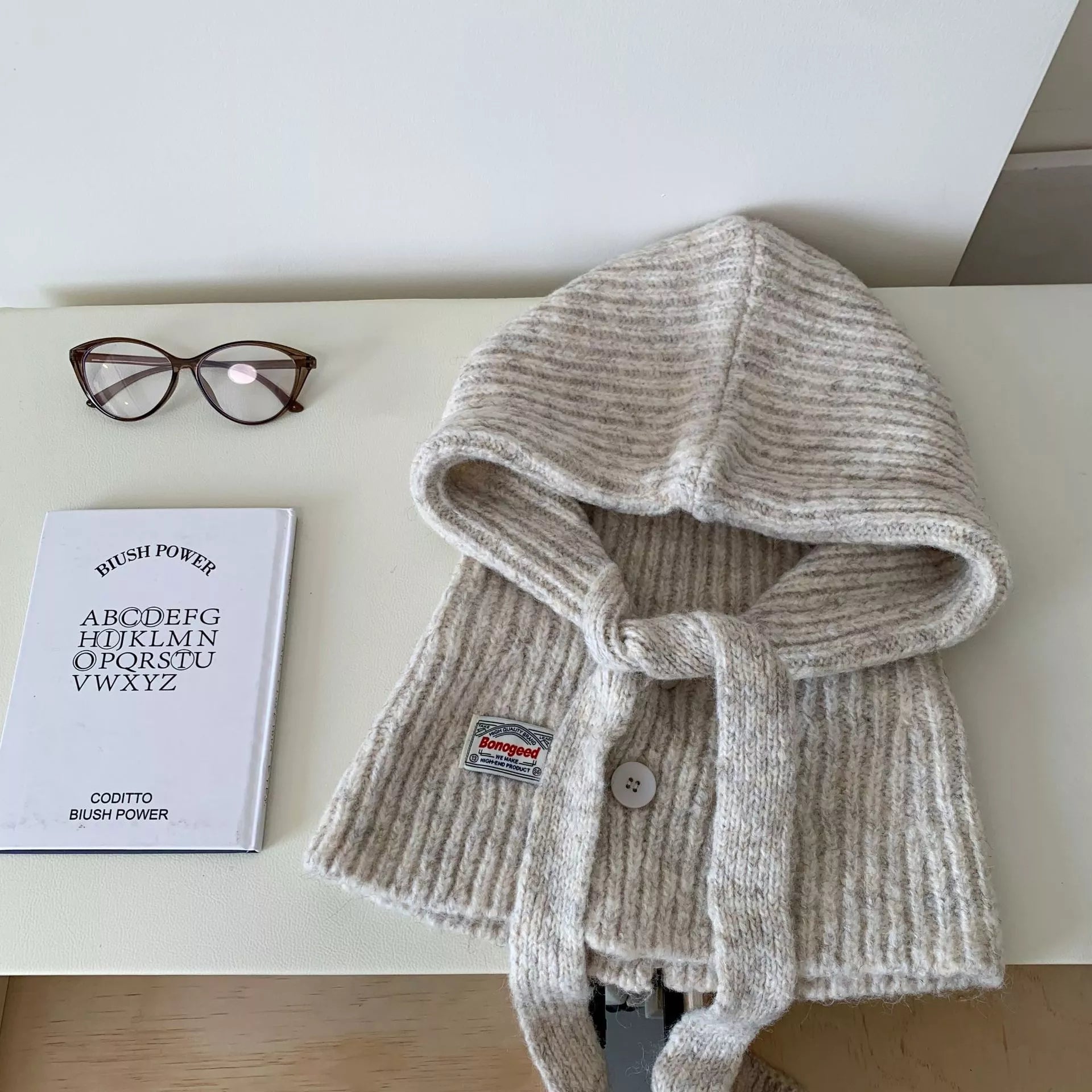 Knitted Winter Scarf Hat | Lola Mariee