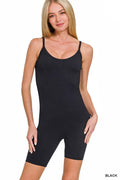 Zenana Ribbed Seamless Bodysuit - women's top at Lola Mariee boutique