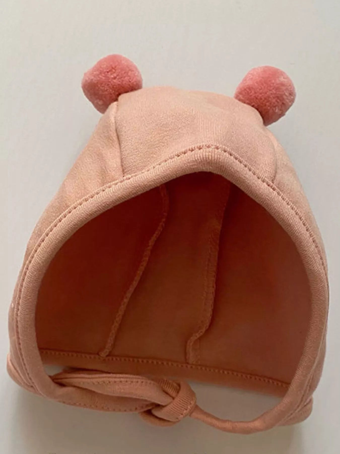Children's Bear Pom-Pom Hat – view 10 | Lola Mariee