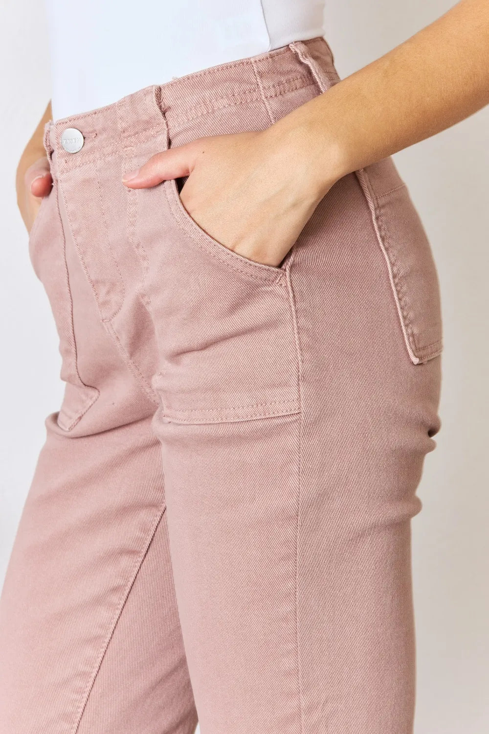 RISEN Full Size High Rise Ankle Flare Jeans - LOLA MARIEE | Lola Mariee