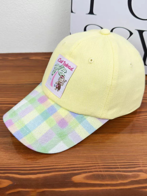 Applique Adjustable Baseball Cap – view 2 | Lola Mariee