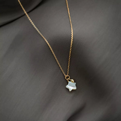 925 Sterling Silver Star Necklace – view 2 | Lola Mariee