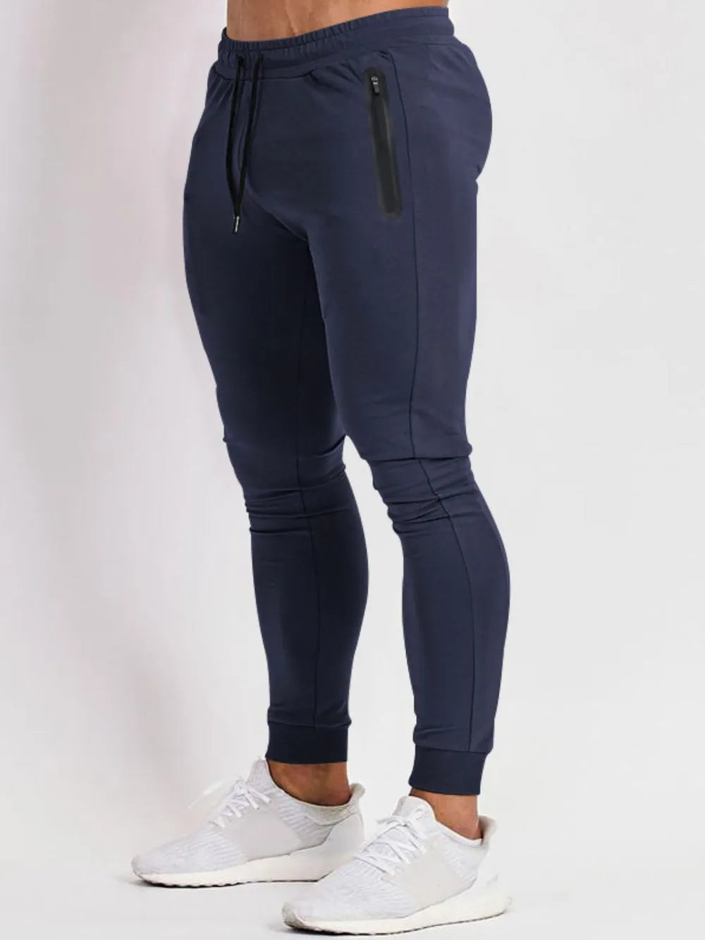 Men's Full Size Drawstring Pants with Pockets Plus Size – view 4 | Lola Mariee