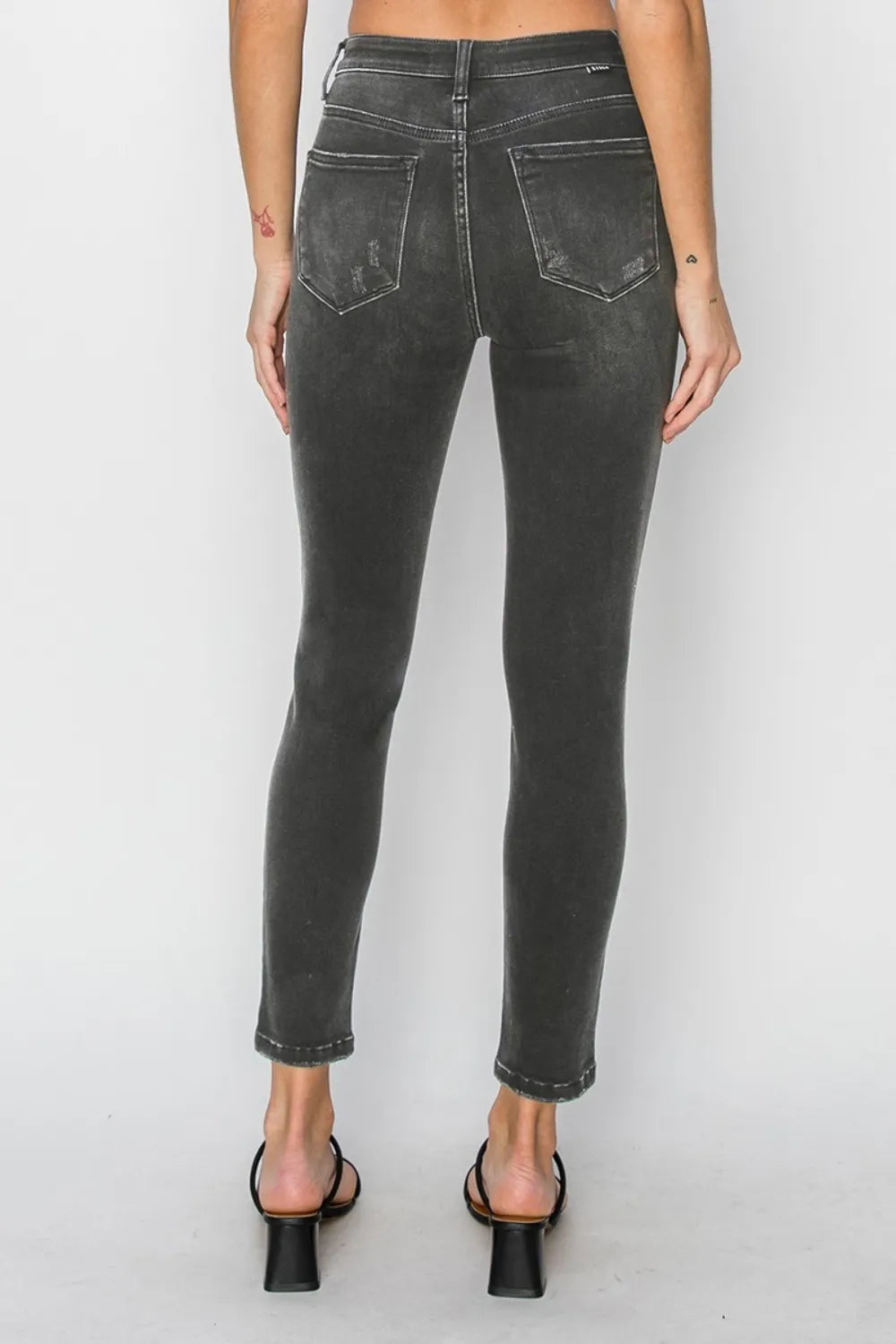 RISEN Full Size High Rise Ankle Skinny Jeans - LOLA MARIEE | Lola Mariee