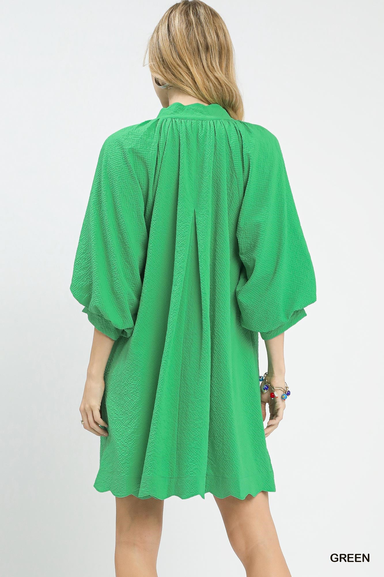 Umgee Textured Pocket Mini Dress - LOLA MARIEE | Lola Mariee