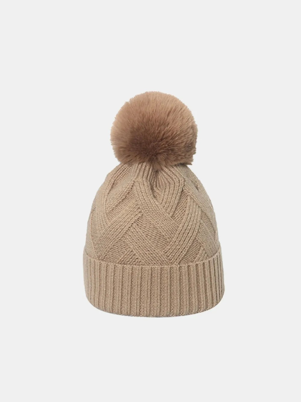 Roll Rim Hat with Pompom - women's fashion at Lola Mariee boutique