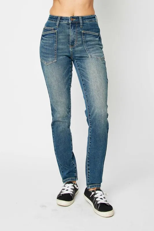 Judy Blue Full Size High Waist Skinny Jeans - women's bottoms at Lola Mariee boutique