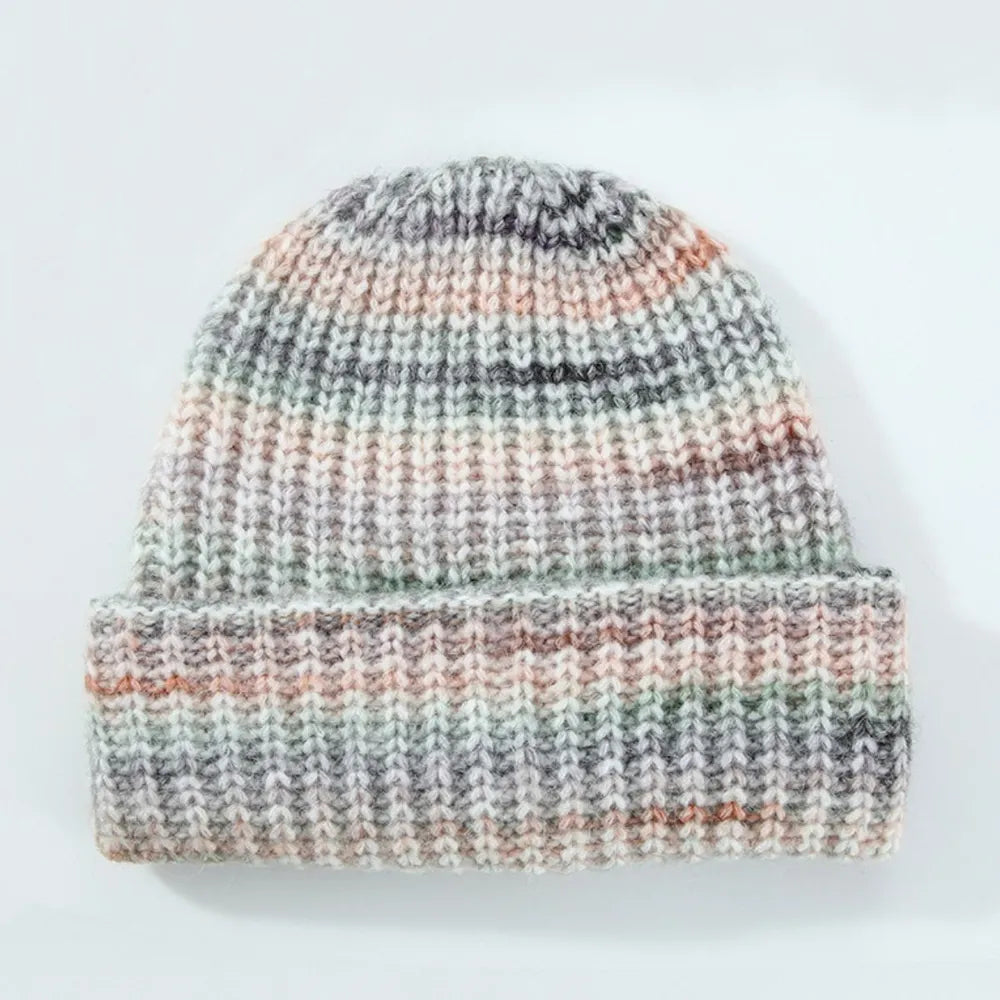 Thermal Contrast Knit Hat – view 5 | Lola Mariee